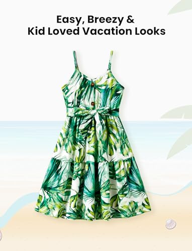 Image of PATPAT Matching Hawaiian Outfits for Family Summer Dress & Tee Sets | Mommy and Me Dresses, Hawaiian Dresses for Women, Matching Hawaiian Outfits for Couples, Beach Vacation, Family Photoshoot