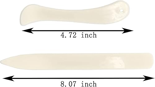 Miniatura 2 de Herramientas de encuadernación, 16 piezas de herramientas de iniciación, carpeta de huesos, papel creaser, agujas de ojo grande, punzón, hilo