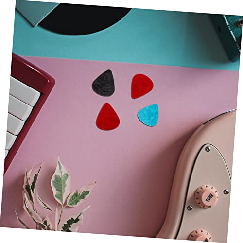 Supvox 25Pcs Colored Guitar Picks Guitar Accessories Guitar Set Thumb Picks For Guitar Folk Guitar Picks Plastic Guitar Pick Bass Picks Instrument Parts Supply Instrument Parts Accessory #TOP4