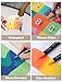 TOSHARE 30 Colors Acrylic Paint Markers - Waterproof Dual Tip Acrylic Paint Pens with Brush & Fine Tip Professional Marker Set Scrapbook Markers for Paper Rock Wood Fabric Glass Ceramic and DIY Crafts