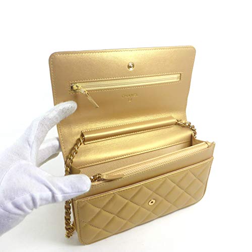 CHANEL（シャネル）『チェーンウォレットラムスキン』