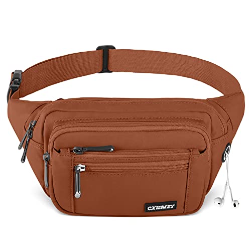 CXWMZY Fanny Pack with Rain Cover