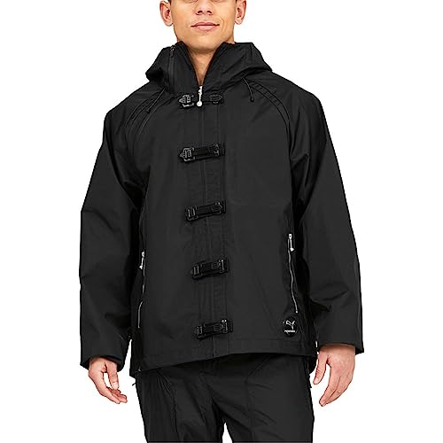 Puma Mens Pronounce X Windbreaker Casual Athletic Outerwear Casual - Black - Size Xxl #TOP13