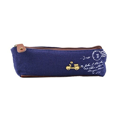 Preisvergleich Produktbild Chakil federmäppchen Vielseitig einsetzbares mäppchen school supplies Leinwan-Federmäppchen Pencil Case Bleistift Hülle,SüßesEtui,18.5cm*4cm,Leinwan...