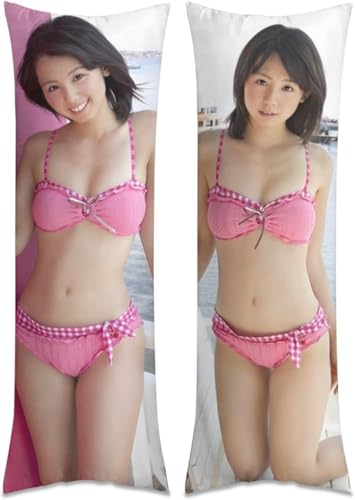 抱き枕カバー 小池里奈 枕カバー 等身大抱き枕 女性スター 等身大クッションカバー 両面印刷 かわいい ファッション 写真集 大人の抱き枕 漫画 純綿製 家庭用 車用 四季適用 長い枕 寝具 51*137cm