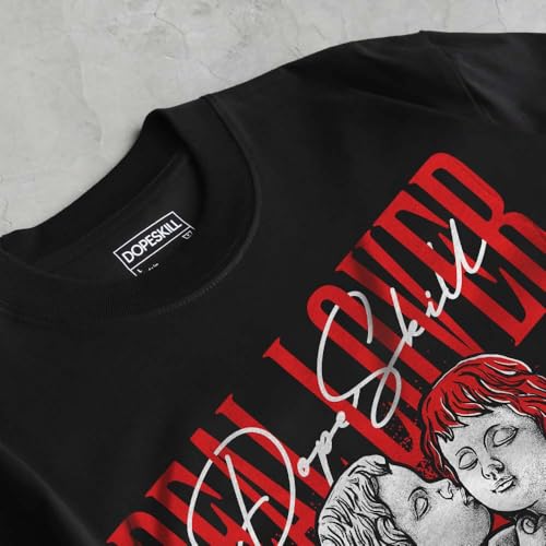 Image of DopeSkill Graphic Tee Streetwear Hip Hop Hypebeast Street Style Unisex T-Shirt Sneaker Colour Matching Shirts Real Lover