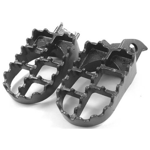 Paire de repose-pieds gris pour Suzuki DR 250 350 650 DR250 DR350 DR650 Moto (pour Suzuki) Cover