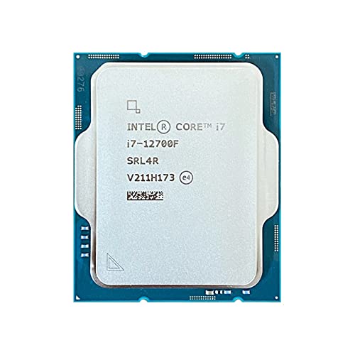 c I7-12700F Baru I7 12700F 2.1 GHz Dua Belas c Prosesor CPU Dua Puluh Benang 10NM L3 = 25M 65W LGA 1700 Baru Tapi Tanpa Kipas