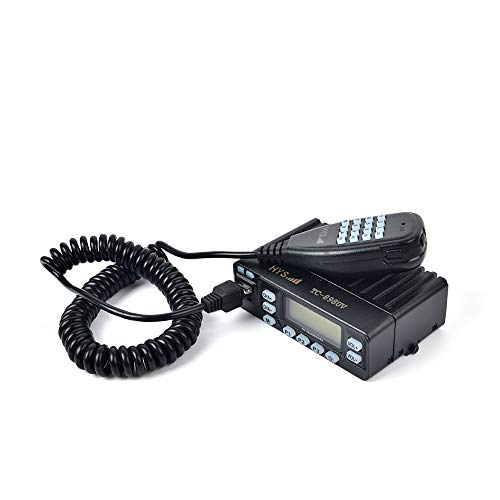 デュアルバンド VHF/UHF アマチュア無線用 144/430MHz 25W 車載用 ハンドマイク付き TC-898UV