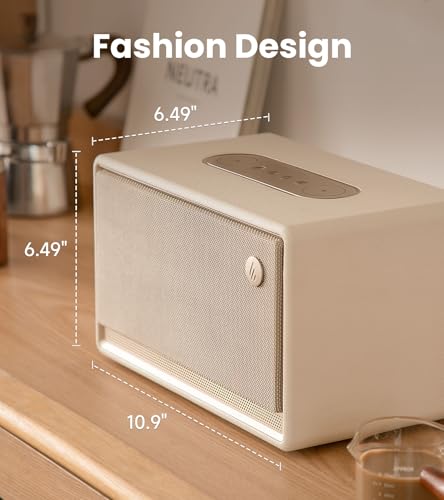 Image of Edifier ES300 Bluetooth Desktop Speaker, 60W RMS, Ambient Lights, Ivory