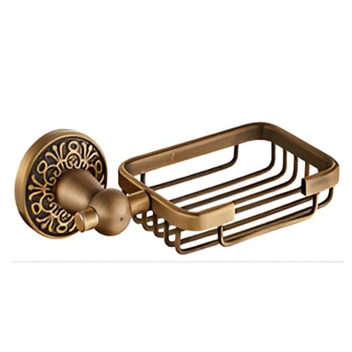 Image of iBell Aluminum Bathroom Accessories Set of 6-Pcs /Bathroom Hardware Set (Towel Bar /Soap Holder /Toothbrush Holder with Tumbler /Toilet Paper Holder /Hook /Towel Ring)