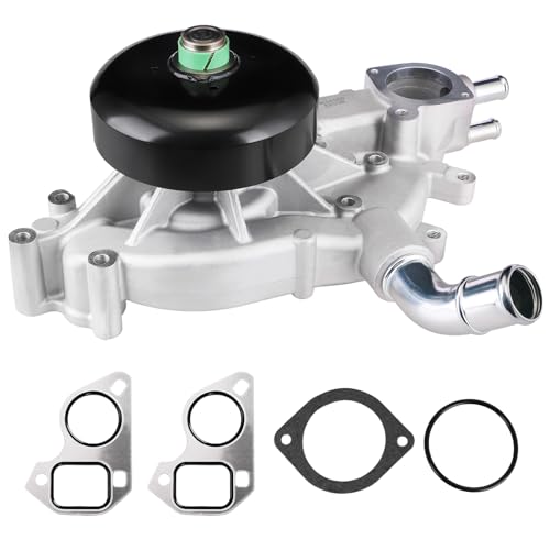 Water Pump 45005 AW5087 252-845 for 1999-2006 Chevy, GMC, Cadillac 4.8 5.3 6.0L Silverado Tahoe Express Yukon Savana Envoy Sierra Escalade G7341 AW5104 Workhorse