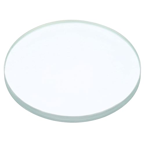 PATIKIL Lente cóncava doble de longitud focal de 12 pulgadas (11.811 in), 2.953 in de diámetro y 0.236 in de altura de vidrio pulido ópticamente