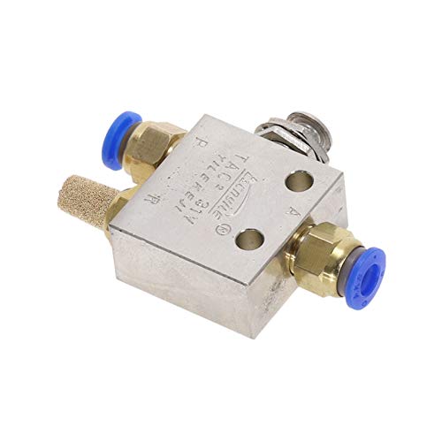 Válvula de parada de agua de 1/8" contra fugas con botón mecánico de metal 7