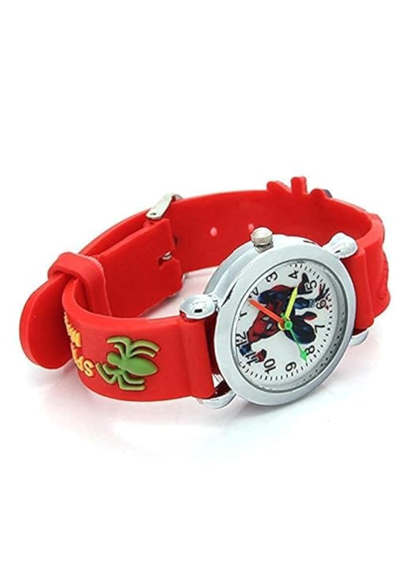Analogue White Dial Spiderman Kids Watches