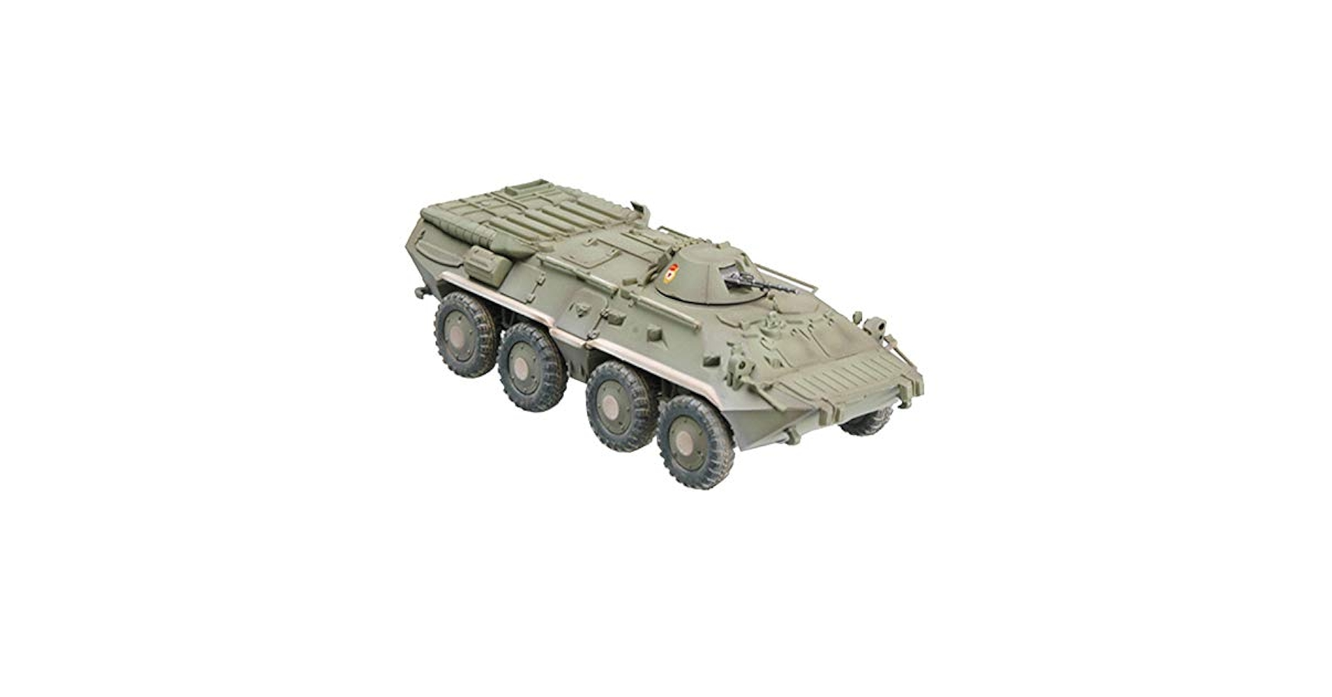 Amazon.co.jp: 1/72スケール軍事BTR-80輪装甲車ソ連プラモデル