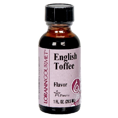 LorAnn English Toffee SS, 1 ounce bottle - 4 Pack