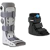 Aircast AirSelect Standard Walker Brace Small & United Ortho Short Air Cam Walker Fracture Boot Small Black
