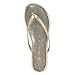 Calvin Klein Women's Crude Sandal, Gold Snake 790, 8.5