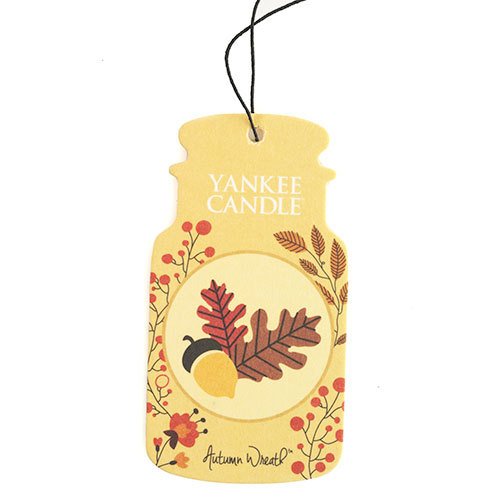 YANKEE CANDLE Autumn Wreath (ghiande) Car Jar