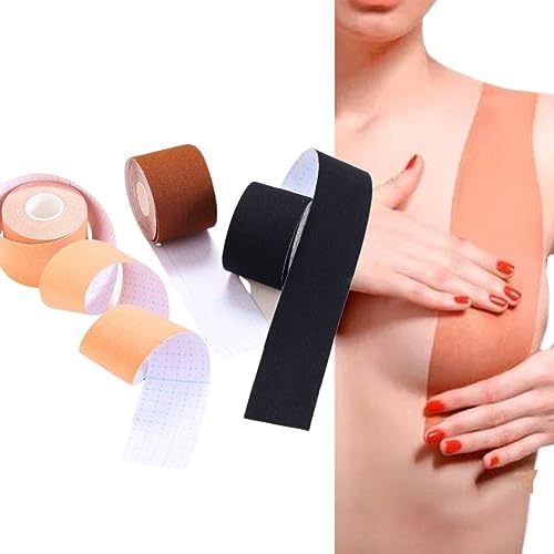 Kit 02 Fita Up para Sustentação dos Seios Adesiva Sutiã Invisivel Aumenta o Volume do Peito a Prova