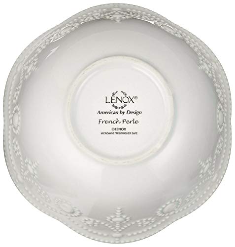 Image of Lenox French Perle Dinner Plate, White
