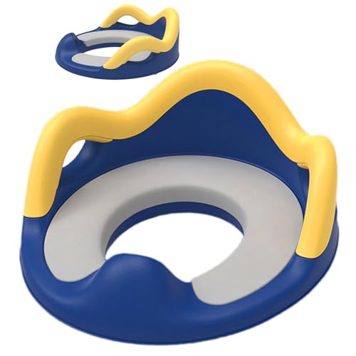 Asiento de inodoro para niños, asiento de inodoro, silla para niños y niñas con orinal desmontable, fijación segura para el asiento del inodoro. El orinal infantil se adapta a inodoros estándar