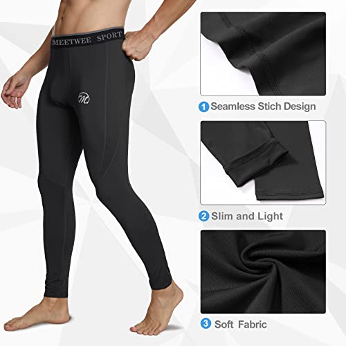 Pantalones de compresión para hombre que evitan rozaduras 5