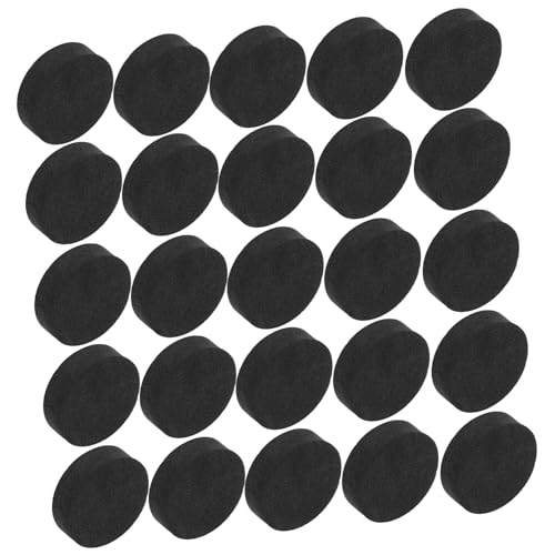 Toddmomy 48 Piezas Almohadillas Antideslizantes Negras para Muebles Autoadhesivas Amortiguadoras Protectores de Patas Redondos para Sillas Mesas Sofás y Electrodomésticos