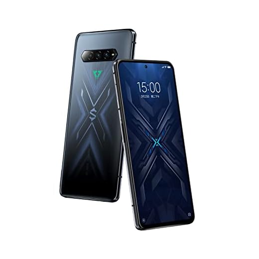 Black Shark 4 Pro Gaming Phone - 5G Factory Unlocked Smartphone with Pop-Up Triggers, 120W Fast Charging Cell Phone, 144Hz Snapdragon 888 Android Phone, 64MP, NFC, US Version (8+128GB, Shadow Black)