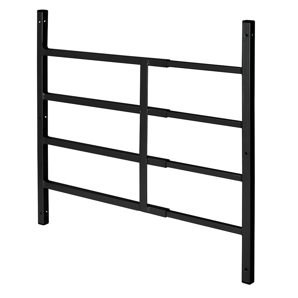 Segal S 4759 Fixed Window Guard – Adjustable Child Safety Window Guard Prevents Accidental Falls, Tamper Resistant Screws Included, Non-Egress, Black, – 15-3/4” to 22” W x 21-1/4 In. H (Single Pack)