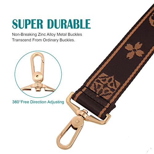 Strap Purse Crossbody Bag Strap Replacement Metal Swivel Hook Shoulder Strap Guitar Strap for Crossbody Bag/luggag …3