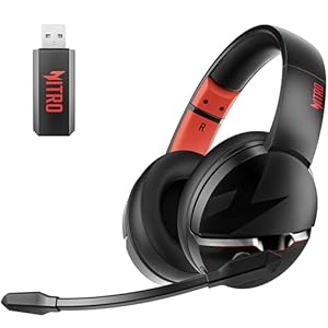 acer K2 Pro Wireless Gaming Headset- Immersive 1.96″ Driver Sound, Advanced Noise-Cancelling Mic, Epic 100H Playtime, Seamless PC, PS5, Xbox Integration, Ideal for Gaming, Office, Music Lovers-BR