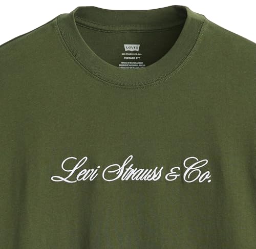 Vintage Fit Graphic tee Bri Levis Script, Bri Levis Script KOM, XL