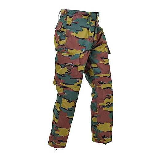 Pantalon de combat de l'armée belge - Ripstop - Camouflage, camouflage, 40W / 28L