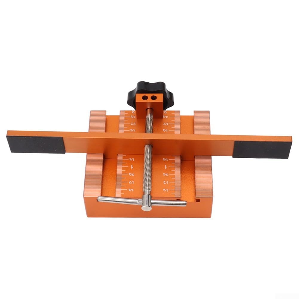 Gabarit De Montage De Porte D'armoire, Bras De Support Et Pince Intégrés, Corps En Alliage D'aluminium, Outil Robuste, Gabarit De Position De Montage De Porte D'armoire Pour