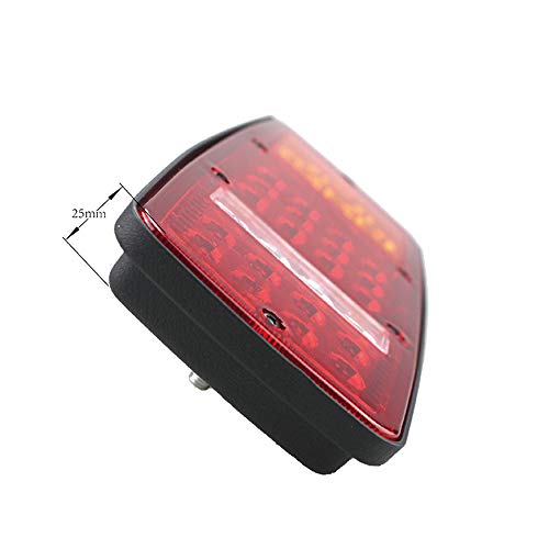 2pcs Durável à Prova D'água Led à Prova D'água Para Traseiro De Caminhão Caravana Brente Traseiro