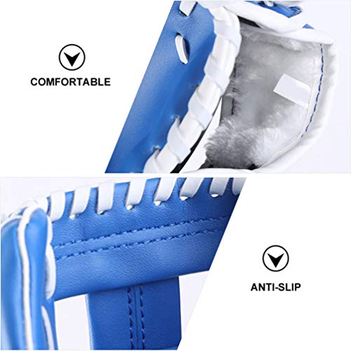 Garneck Luvas de beisebol com mão esquerda e direita, luva de campo de softbol para adultos e jovens