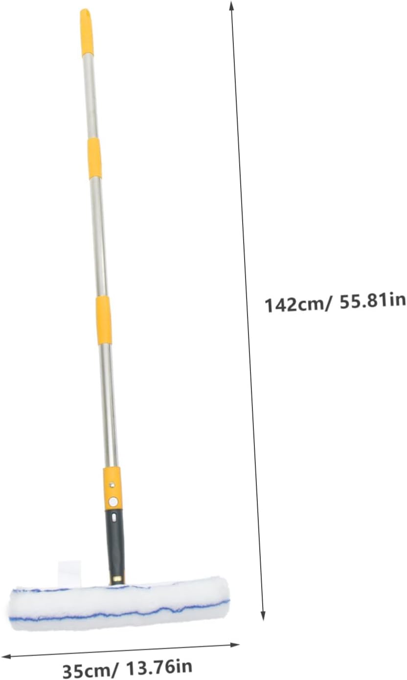1set Extendable Microfiber Squeegee Window Cleaner for Home and Car for Shower Mirrors and Windshield Cleaning