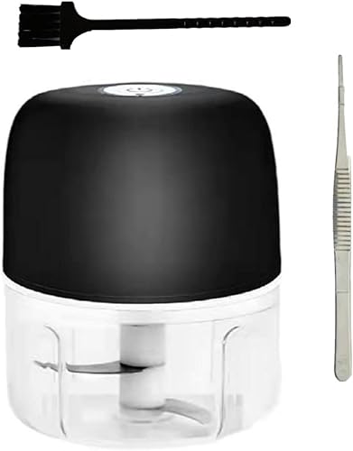 Molinillo de hierbas de 314 pulgadas molinillo de hierbas molinillo eléctrico de hierbas picador de ajo picador de cebolla carga USB hierbas picador