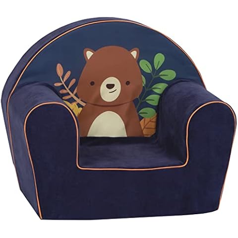 KNORRTOYS.COM Sillón Infantil Happy Bear Azul Oscuro Cover