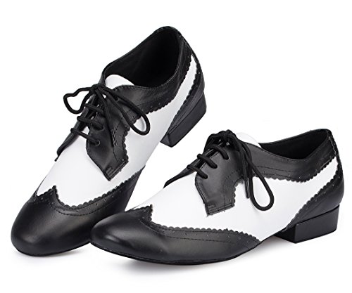 Chaussures de danse moderne hommes salon confortables noir - 7