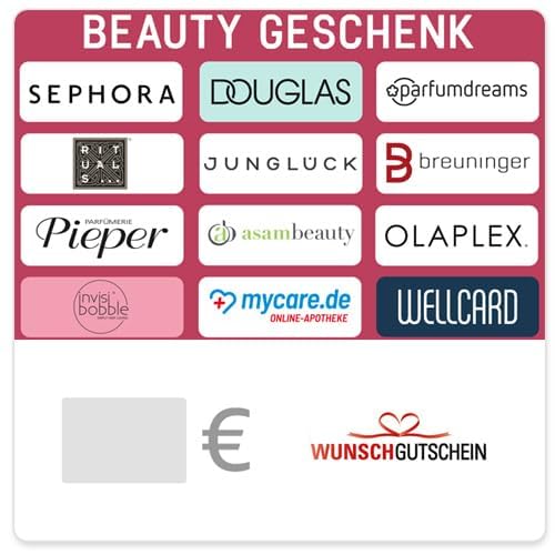 DAS BEAUTY GESCHENK - Universalgutschein Kosmetik und Parfüm - für Deutschland - per E-Mail (nicht für Amazon einlösbar)