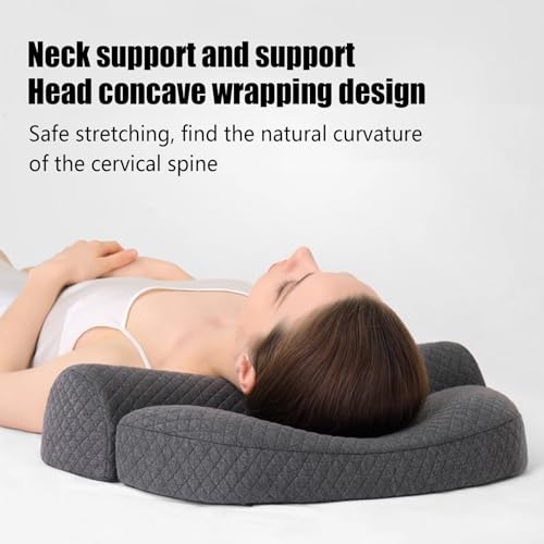 Oreiller de traction cervicale et soutien doux pour la tête - 7
