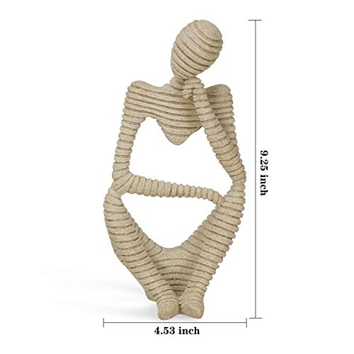 image for Trycooling The Thinker Statue Abstract Sculpture Resin Statues for Hom