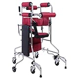 ★ El armazón de soporte para caminar de rehabilitación es adecuado para el entrenamiento de rehabilitación de pacientes parapléjicos y pacientes con parálisis cerebral, entrenamiento de pie forzado, entrenamiento de recuperación posoperatoria.