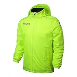 KELME Men's Team Windproof Waterproof Sideline Rain Soccer Training Jacket (Medium, Green)