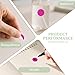 YIKIADA 1000 PCS Dot Stickers 1/2 Inch Round Small Coding Labels Self-Adhesive Roll Circle Decals for Office Classification Classroom Garage Sale Price Pink