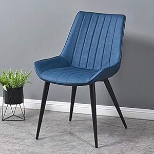 n/a Restaurant Meubles Chaise Salle à Manger Chaise Moderne en Bois Fer Cuisine Salle à Manger chaises for Manger Chambres (Color : F)