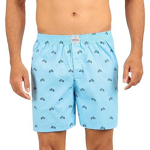 Image of ALPHABETS Men's Cotton Boxer Briefs